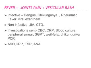 RASH, ARTHRITIS,LUPUS NEPHRITIS | PPTX