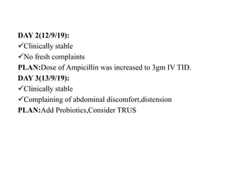 Case on infective endocarditis