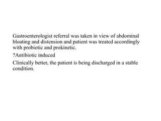 Case on infective endocarditis