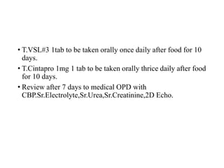 Case on infective endocarditis