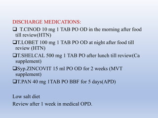 Case on post partum hypertension  