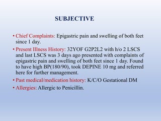 Case on post partum hypertension  