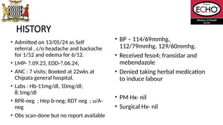 Case presentatation management of severe pre eclampsia.pptx