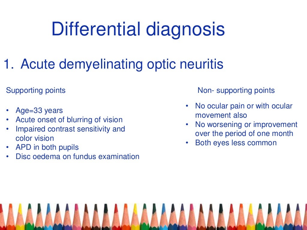 optic neuritis