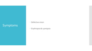 Xanthopsia Simulation Case presentation-congenital & developmental cataract | PPTX