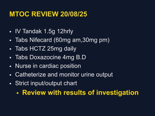 case presentation on a patient with Chronic kidney disease | PDF