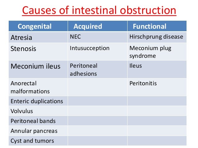 Intestinal Obstruction Neonates pin-on-x-ray