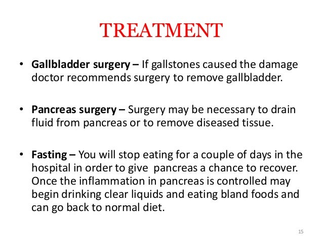 diet after gallbladder removal and pancreatitis