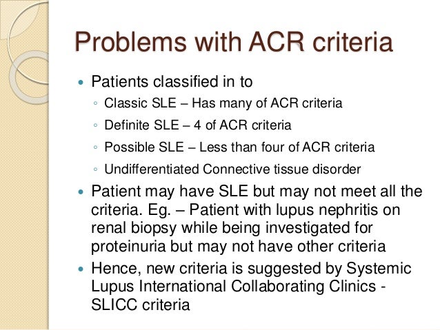 SLE Case Presentation