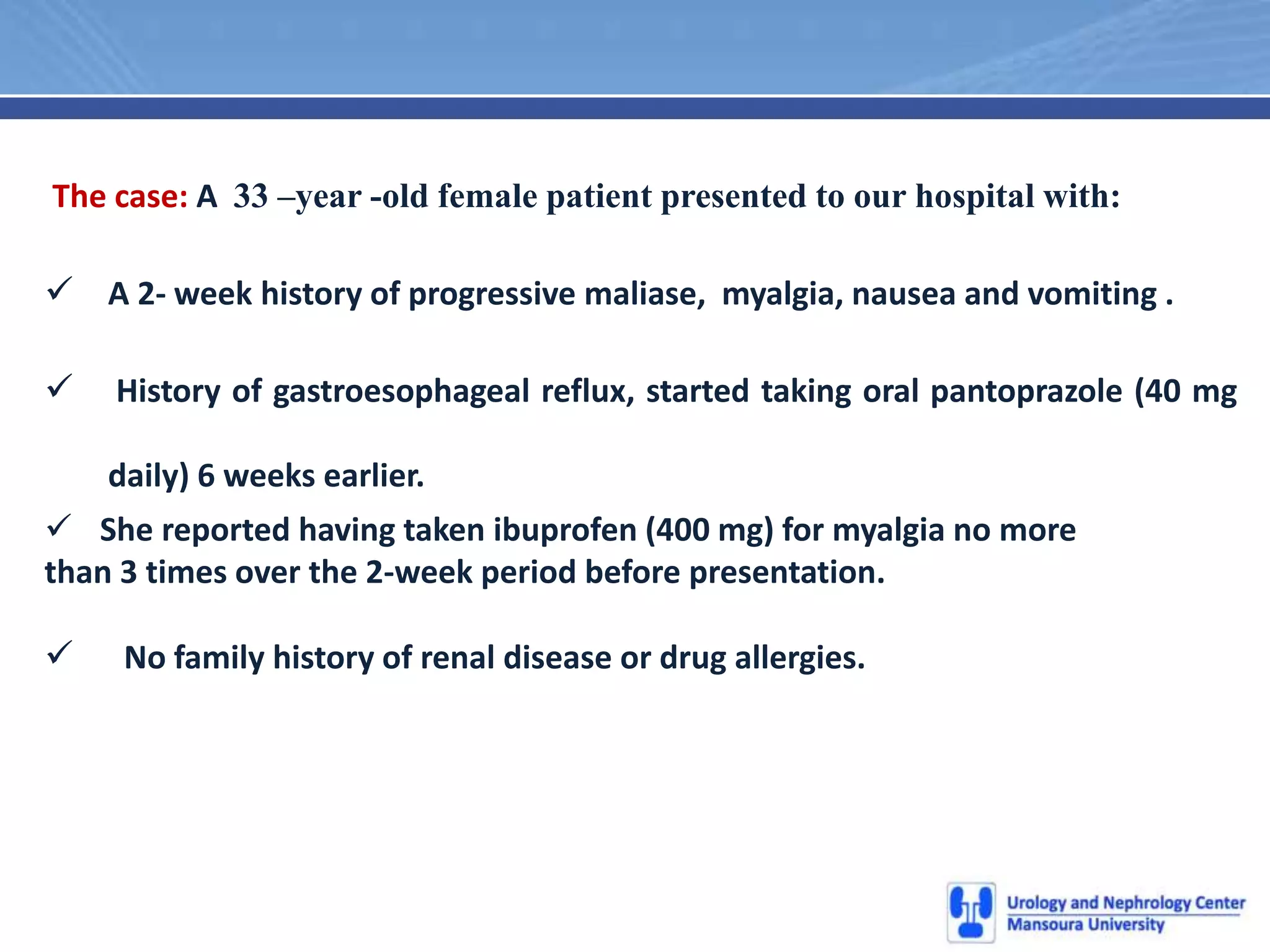 Acute interstitial nephritis | PPTX
