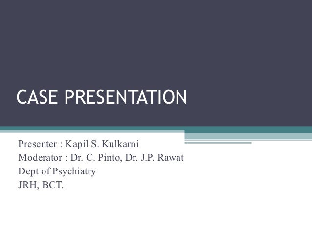 geriatric case presentation slideshare