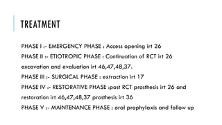 Case presentation of apical and periodontal regions | PPTX