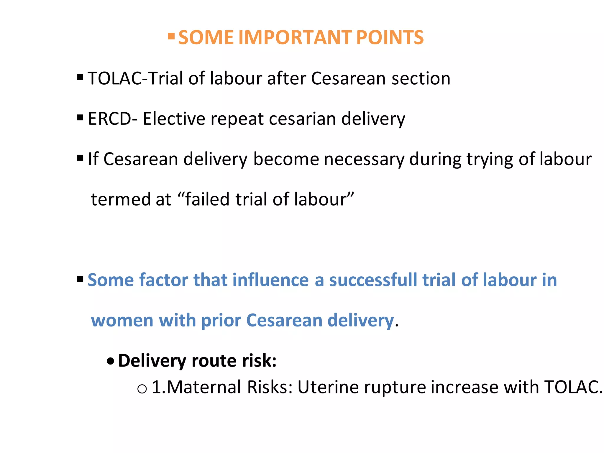 Case presentation of previous two cesarean section | DOCX