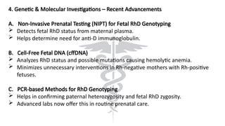 Unity Fetal Rhd Nipt Case presentation on Hemolytic Disease of Newborn.pptx