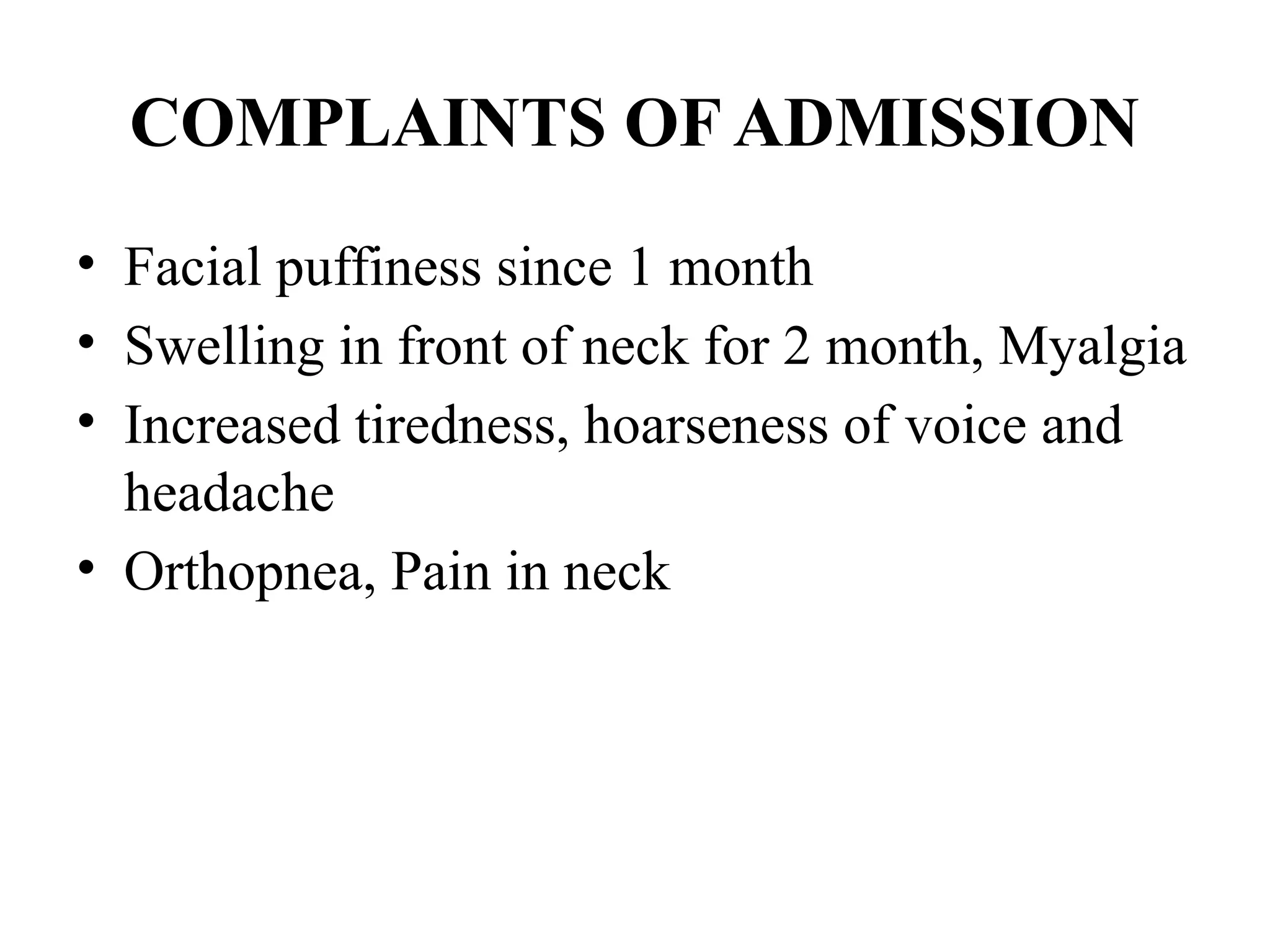 Case Presentation On Hypothyroidism Pptx
