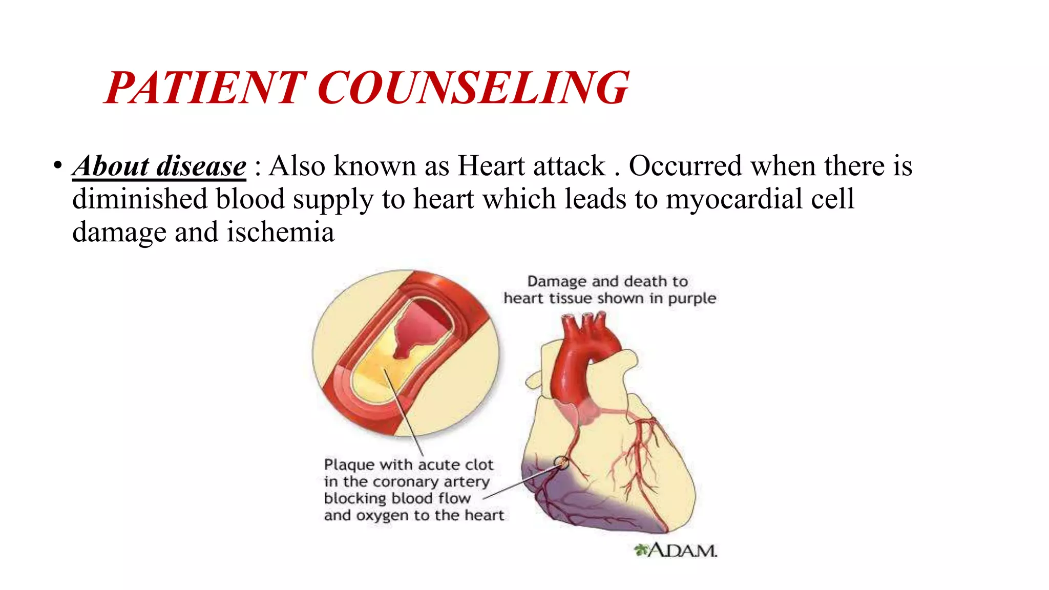Case presentation on MYOCARDIAL INFARCTION | PPTX