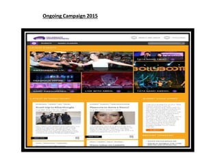 Ongoing Campaign 2015
 