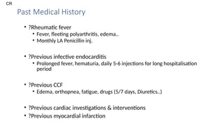 Heumatic Injection CASE PRESENTATION: RHEUMATIC HEART DISEASE.ppt