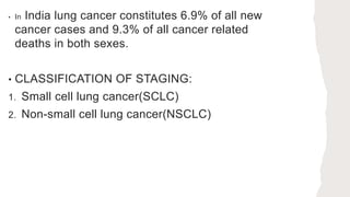 case presentation on small cell lung cancer(sclc)