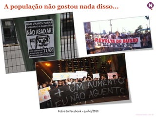 ninocarvalho.com.br
A população não gostou nada disso...
Fotos do Facebook – junho/2013
 