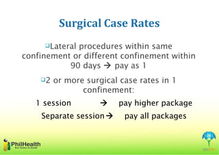 Case rates presentation gen rules | PPT