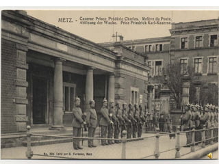 Metz Caserne – Document Ou Objet Militaire – Voir Description