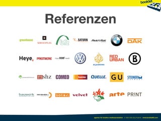 Referenzen




      agentur für kreative medienproduktion © 2003-2010 Jörg Friedrich www.booklet83.com
 