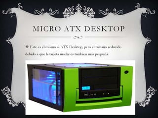 Micro atx desktop