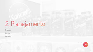 Processo
Equipe
Parceiros
 