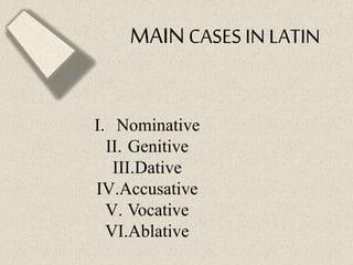 Cases and its function in latin ppt | PPT