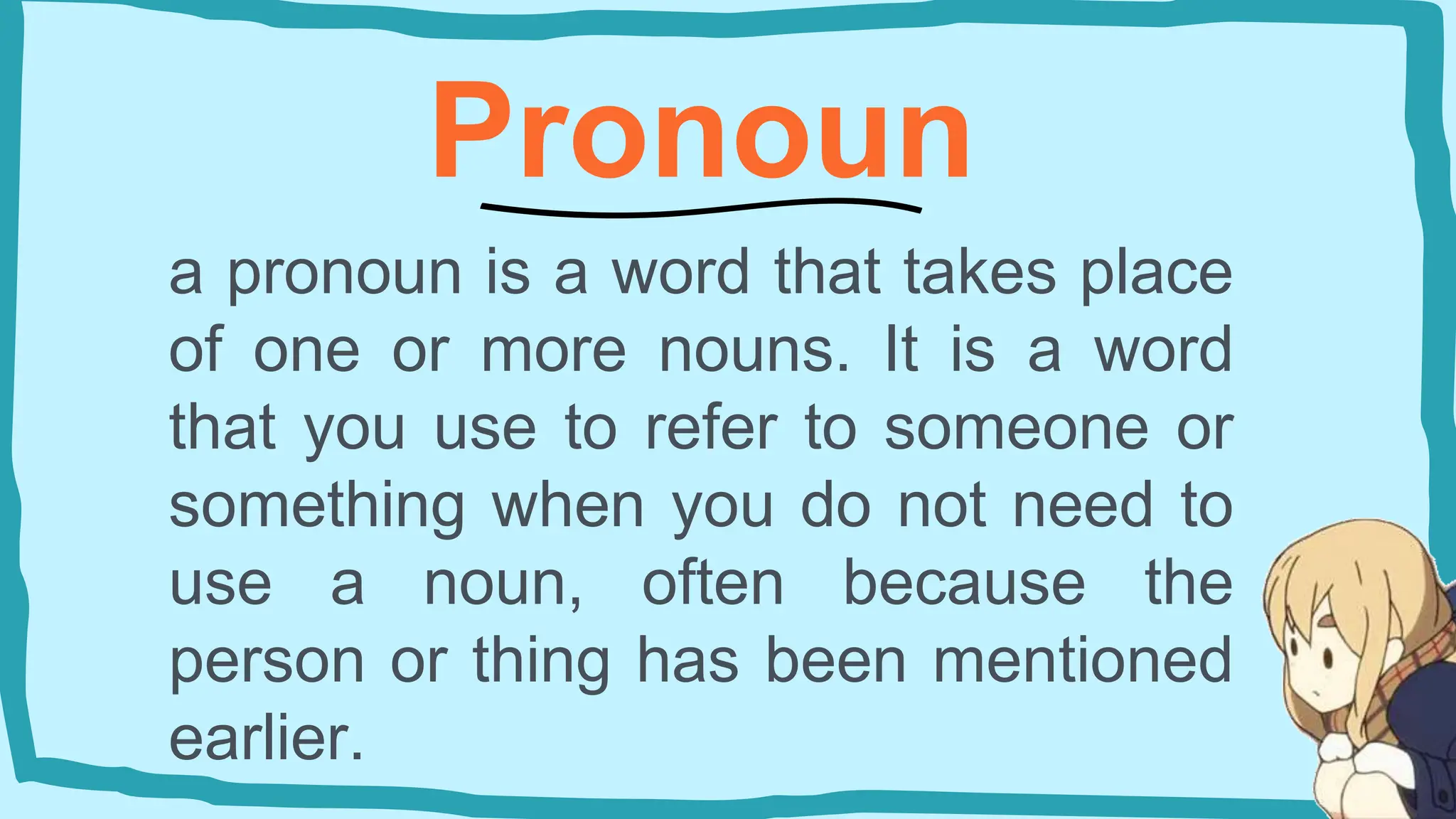 Cases of Pronouns grade 10 third quarter week 2 | PPTX