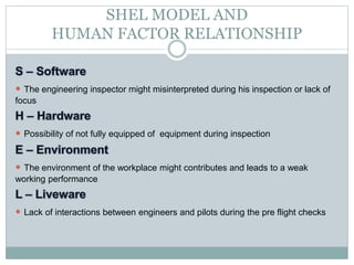 HUMAN FACTOR CASES ANALYSIS | PPTX