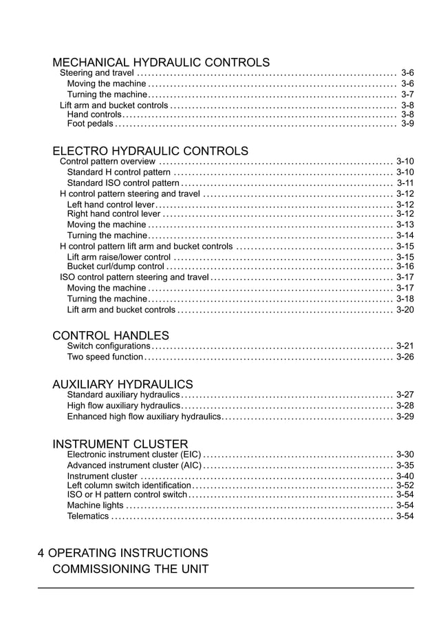 Case sr200 skid steer loader operation manual
