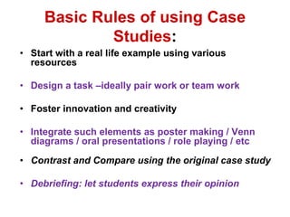 Case Studies in Teaching English | PPSX