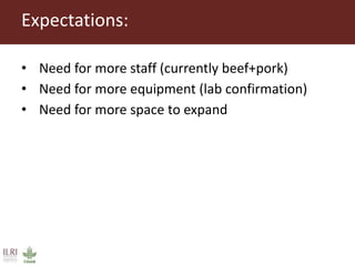 Value chain business models: The case of two centralized slaughter slabs established in Kamuli District