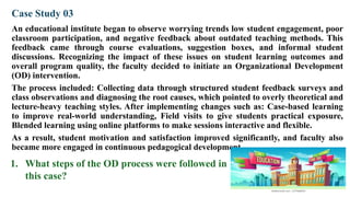 Case Studies Organizational Change and Development | PPTX
