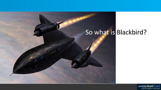 So what is Blackbird?
 