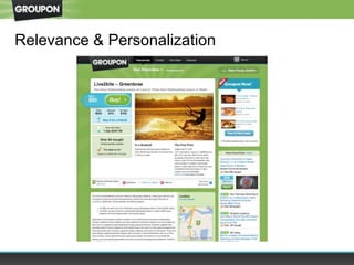 Relevance & Personalization
 