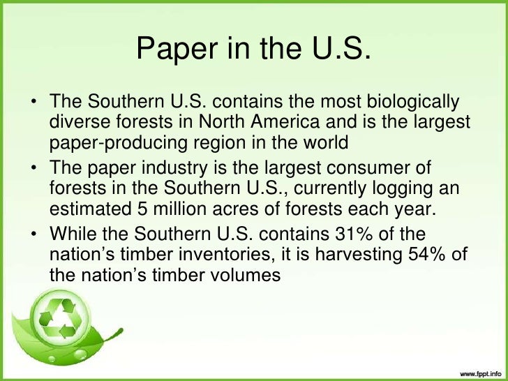 Paper Consumption Presentation