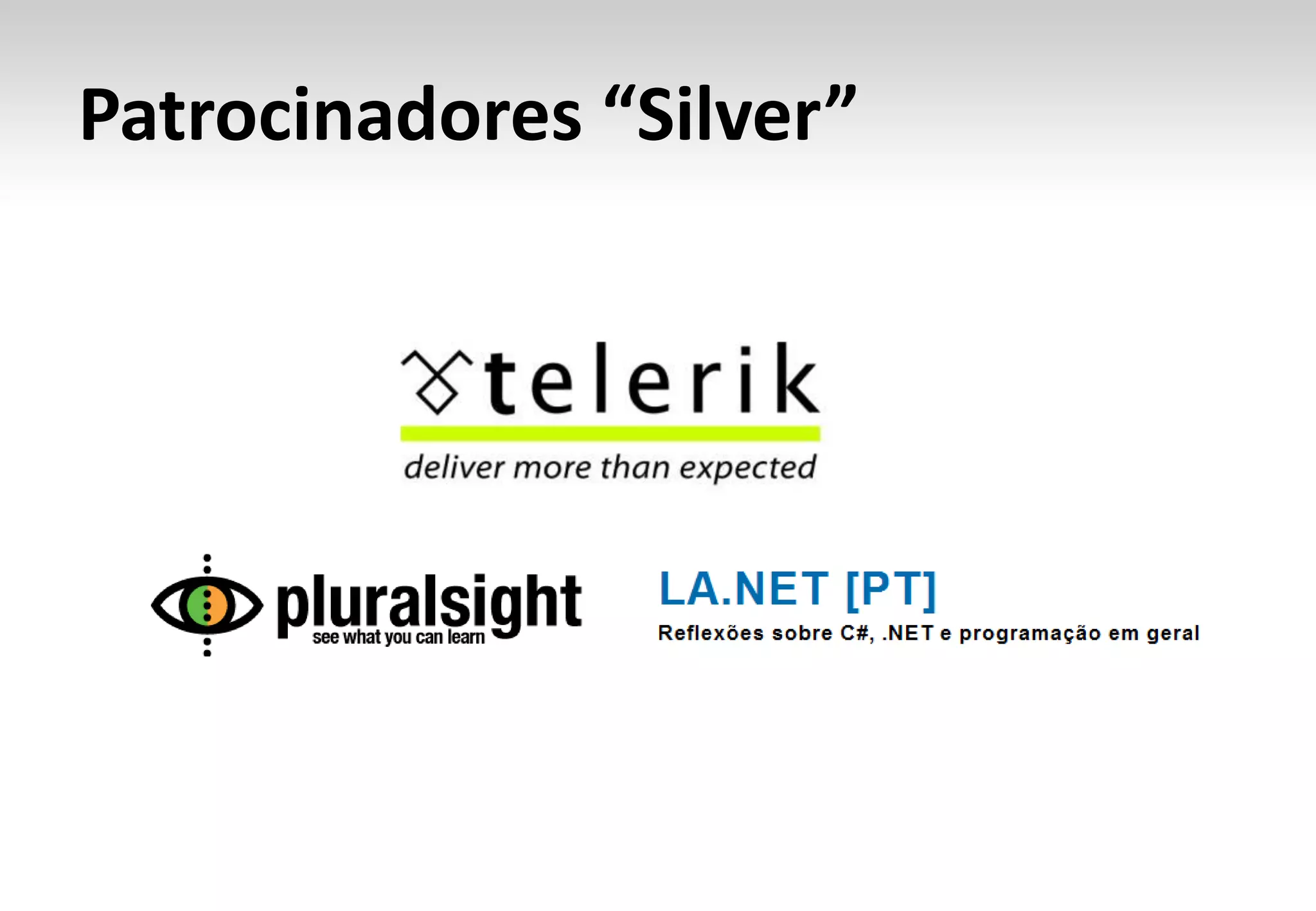 Patrocinadores “Silver”
 
