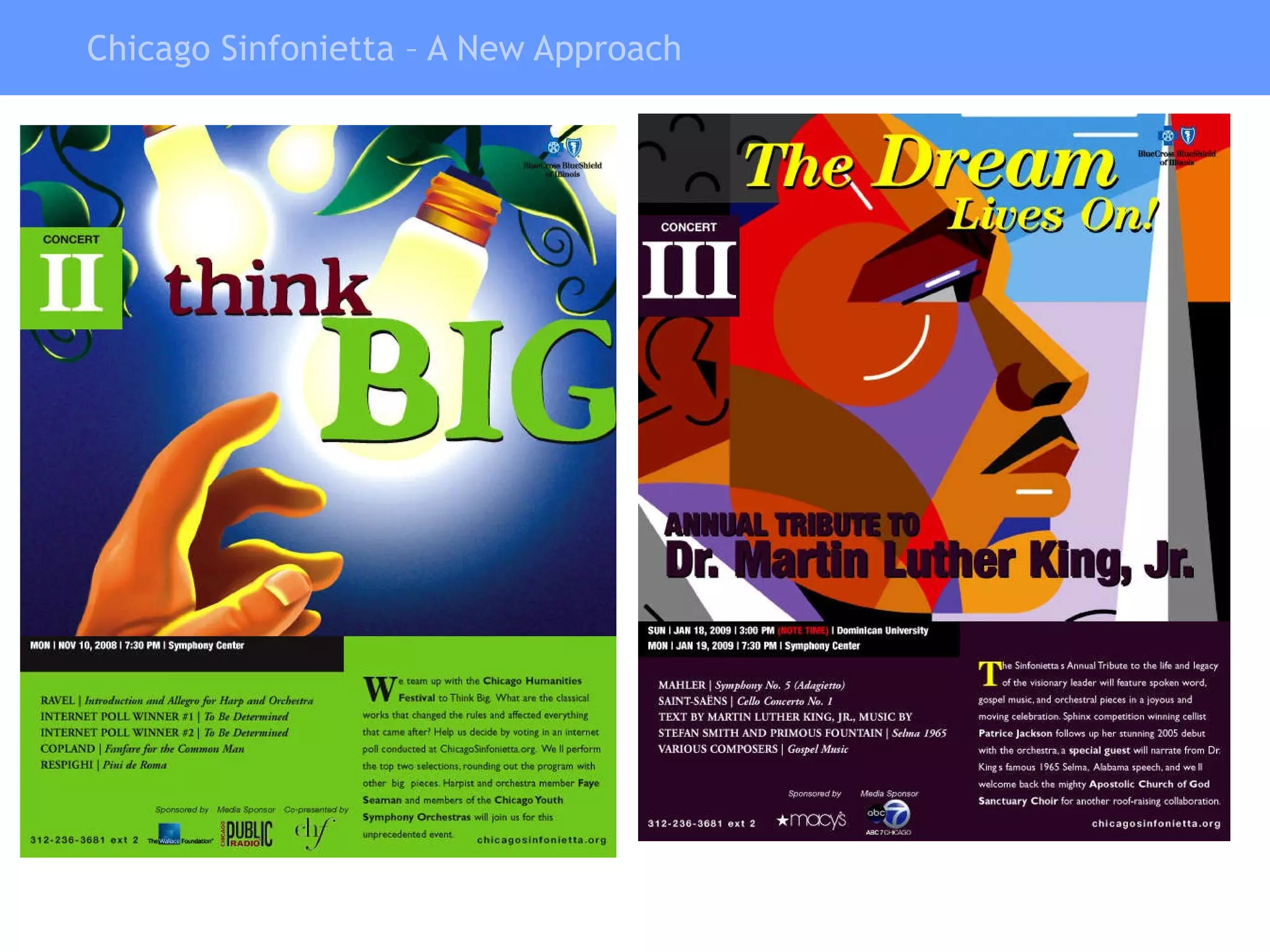 Chicago Sinfonietta – A New Approach 