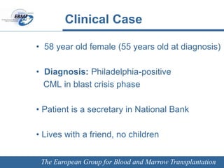 Case studies_Chronic Myeloid Leukaemia (CML) Learning Programme.ppt