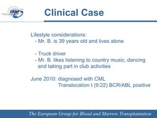 Case studies_Chronic Myeloid Leukaemia (CML) Learning Programme.ppt