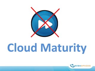 Cloud Maturity

 