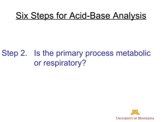 Case Studies In Acid Base Disorders | PPT