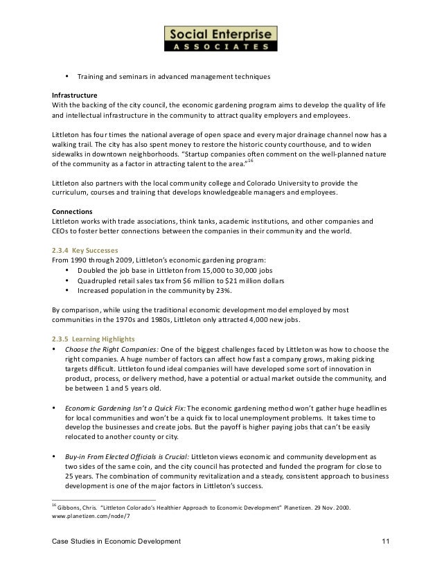 8 Tips for Creating Killer Case Studies economic development case studies