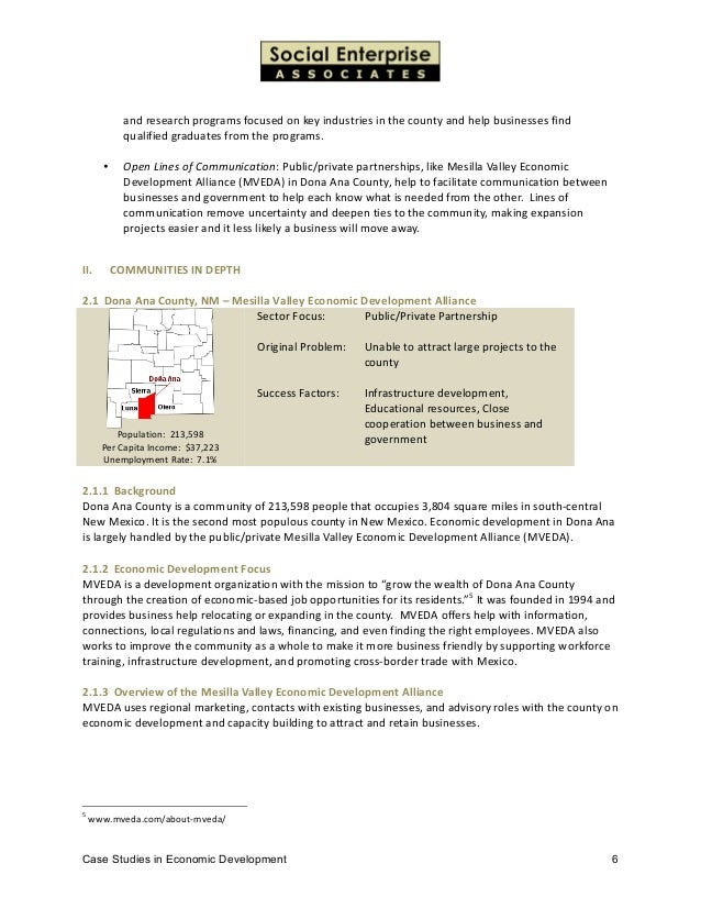 Simple economic case analysis example image