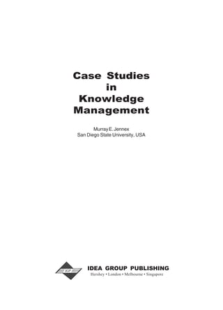 Case Studies in Knowledge Management ( PDFDrive ).pdf