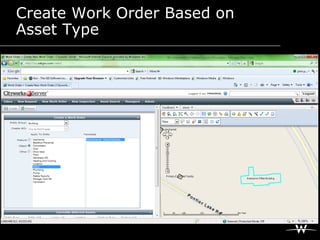 Collaborative Asset Management
System (CAMS) Elements
•Based on Azteca Cityworks (GIS-Centric
 CMMS)
•Assets converted fro...