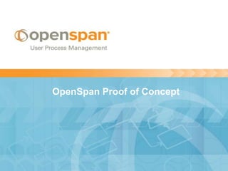 OpenSpan Proof of Concept
 